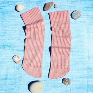 plus12socks mittel: <br>TENCEL/LEINEN GESTREIFT